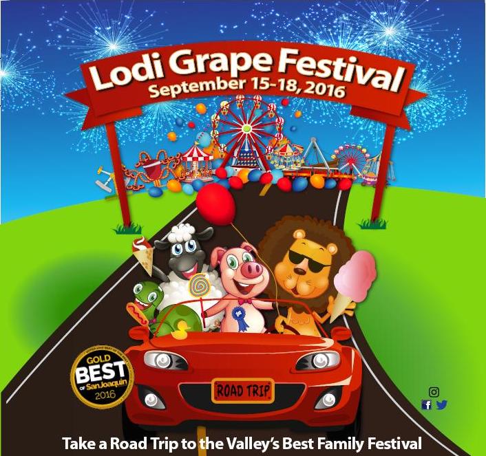 Habra pruebas de vino, cerveza, mucha comida y atracciones de feria como paseos, murales de uva, exhibicion de bicicletas BMX, Carrera de Pavos y la oportunidad de tocar animales exoticos, pasearse en el tractor y participar en el circo. Ahorren hasta un cuarenta por ciento comprando sus boletos de entrada con anticipacion en grapefestival.com, Food 4 Less y en Lodi en Rancho San Miguel y en la oficina del festival de la uva. Para mas informacion visiten grapefestival.com.