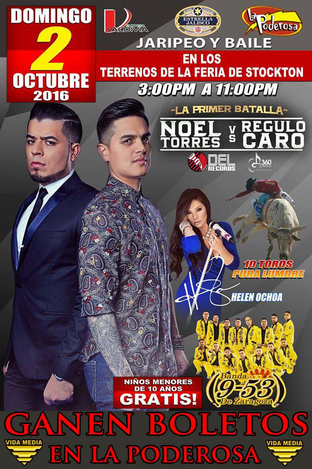 Gran Jaripeo Baile con Noel Torres y Regulo Caro