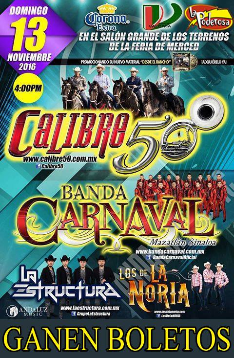 Boletos de venta en : Atwater.  La Panaderia Guadalajara Turlock. Discoteca Diaz Modesto. El Charro Western Wear mas info: 559264 6404